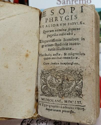 Aesopi phrygis et aliorum fabulae, quorum nomina sequens pagella indicabit, …