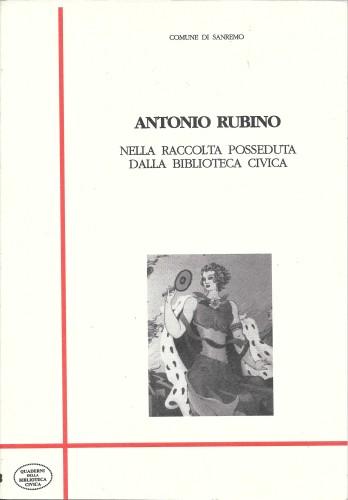 Antonio Rubino nella raccolta posseduta dalla Biblioteca Civica