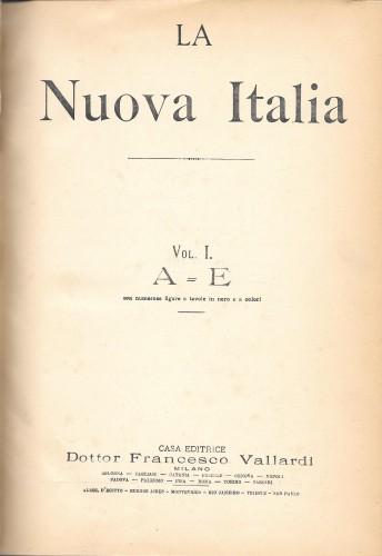 La nuova Italia. Dizionario amministrativo, statistico, industriale, commerciale dei comuni …