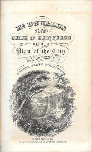 New guide in Edinburgh with a Plan of the City …
