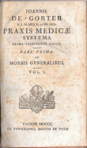 PRAXIS MEDICAE systema, 2 voll. in un tomo