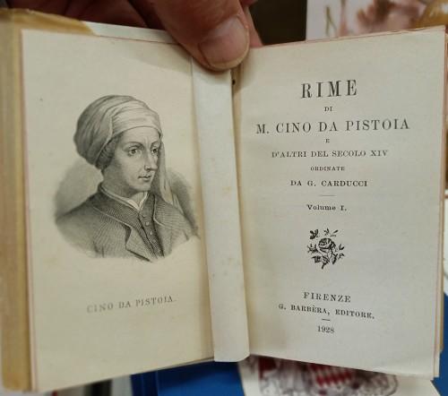 Rime di Cino da Pistoia e d'altri del secolo XIV …