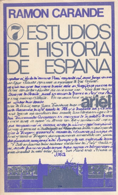 7 ESTUDIOS DE HISTORIA DE ESPAÑA