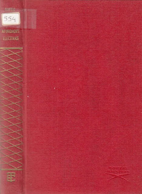AFINIDADES ELECTIVAS