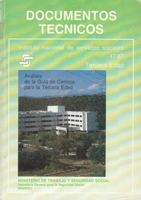 ANÁLISIS DE LA GUÍA DE CENTROS PARA LA TERCERA EDAD