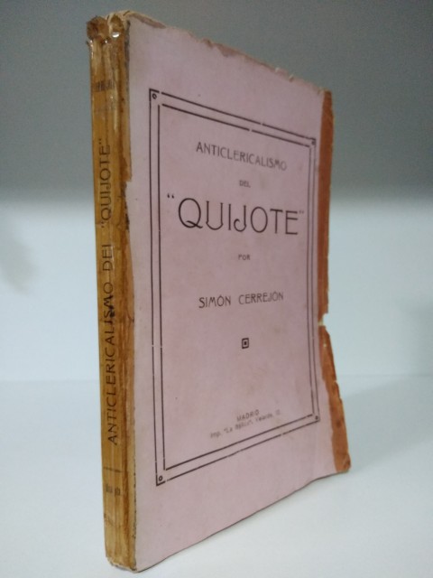 ANTICLERICALISMO DEL QUIJOTE