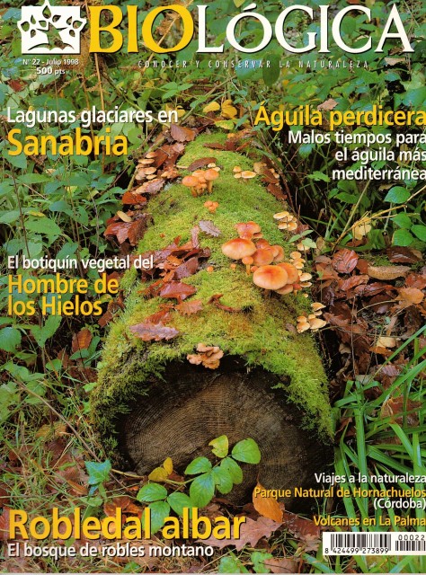 BIOLÓGICA Nº22. Julio 1998. Conocer y conservar la naturaleza. (Lagunas …