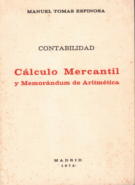 Cálculo Mercantil y Memorándum de Aritmética