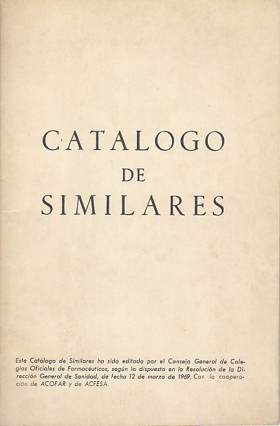 CATÁLOGO DE SIMILARES