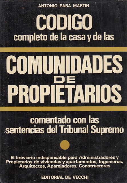 CÓDIGO COMPLETO DE LA CASA Y DE LAS COMUNIDADES DE …