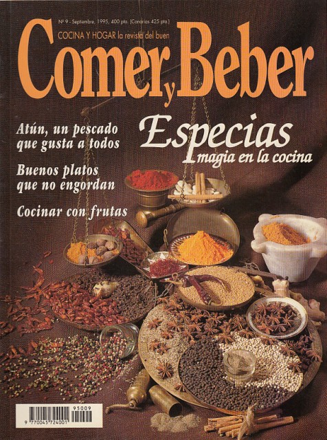 COMER Y BEBER Nº 9 (Especias, magia en la cocina; …