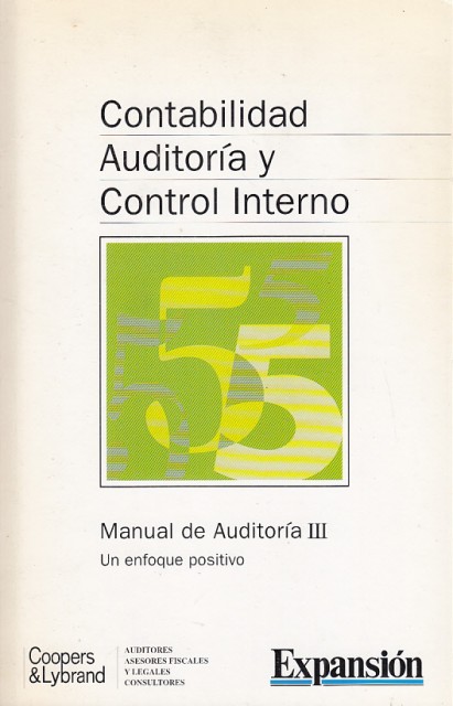 CONTABILIDAD, AUDITORÍA Y CONTROL INTERNO 5. MANUAL DE AUDITORÍA III. …