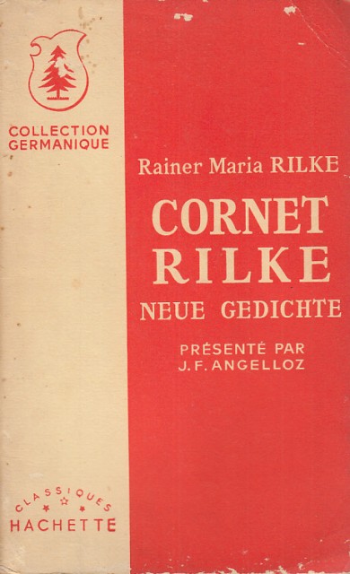 CORNET RILKE. NEUE GEDICHTE