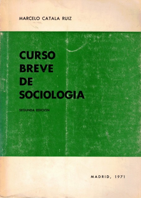 Curso breve de sociología