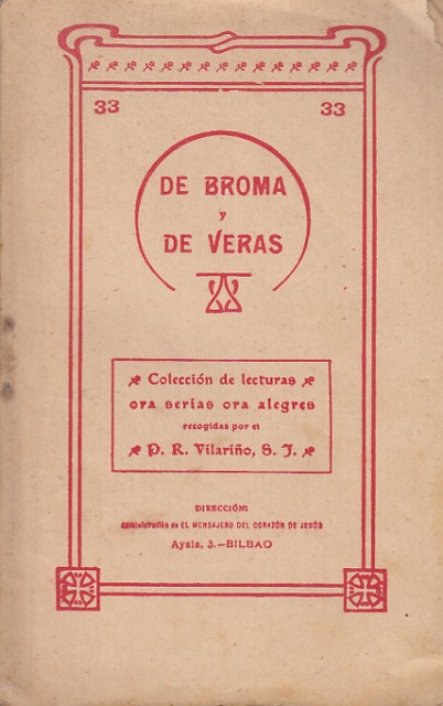De Broma y de Veras nº33. Pasatiempos