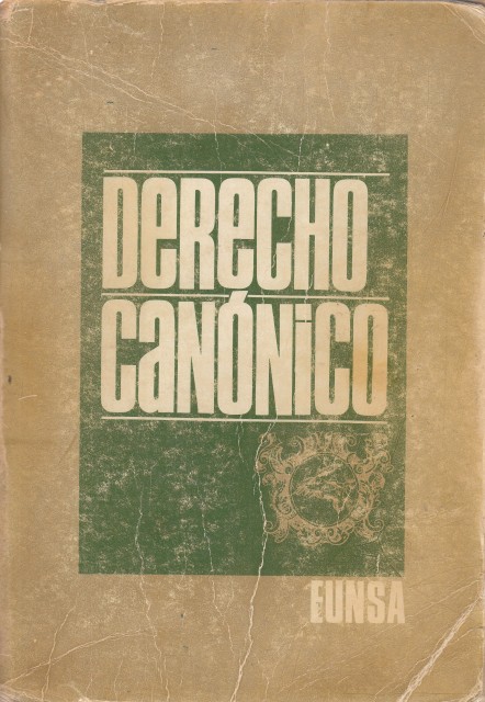 DERECHO CANÓNICO