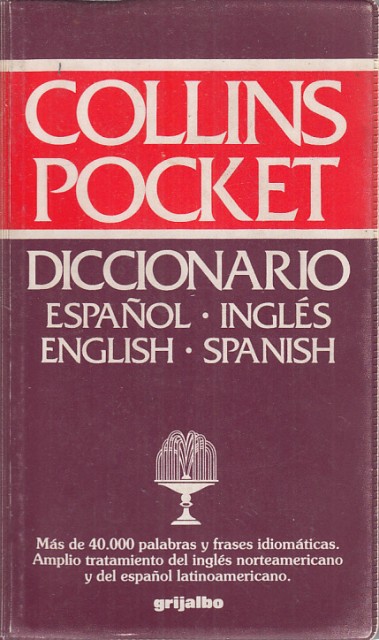 DICCIONARIO COLLINS POCKET ESPAÑOL-INGLÉS-ESPAÑOL