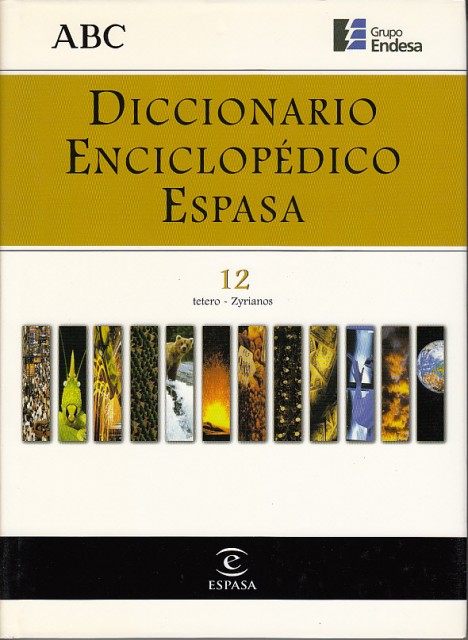 DICCIONARIO ENCICLOPÉDICO ESPASA 12