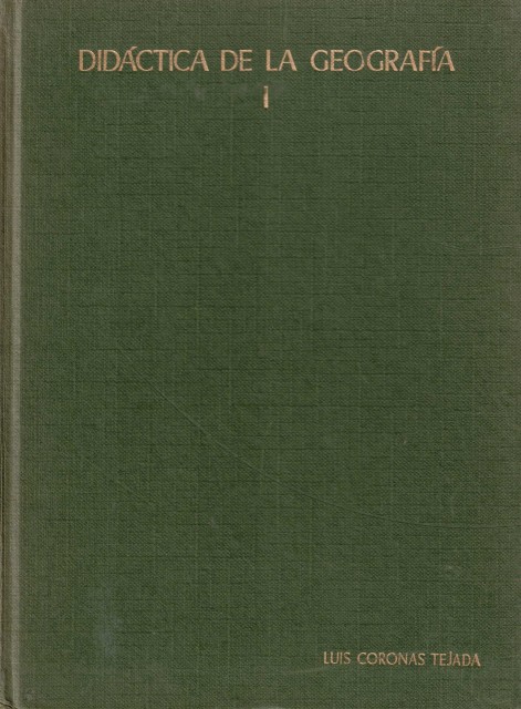 Didactica de la geografia I