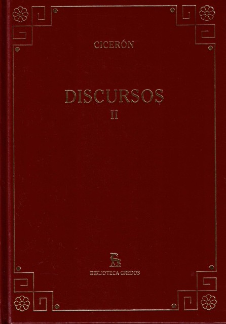 DISCURSOS II (Verrinas. Segunda sesion, discursos III - V)