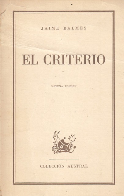 El criterio