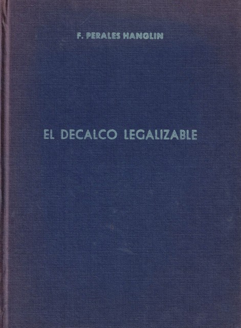 El decalco legalizable (Guia práctica de contabilidad y control de …