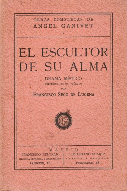 El escultor de su alma (Drama místico)