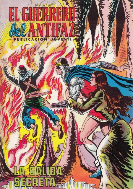 EL GUERRERO DEL ANTIFAZ. Nº 188, LA SALIDA SECRETA