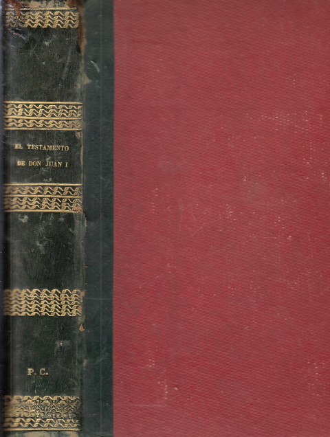 EL TESTAMENTO DE DON JUAN I