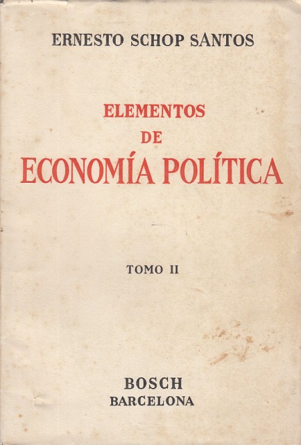 Elementos de Economia Politica II