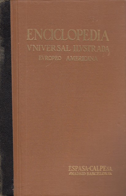 ENCICLOPEDIA UNIVERSAL ILUSTRADA. EUROPEO AMERICANA. TOMO I. A / BECH. …