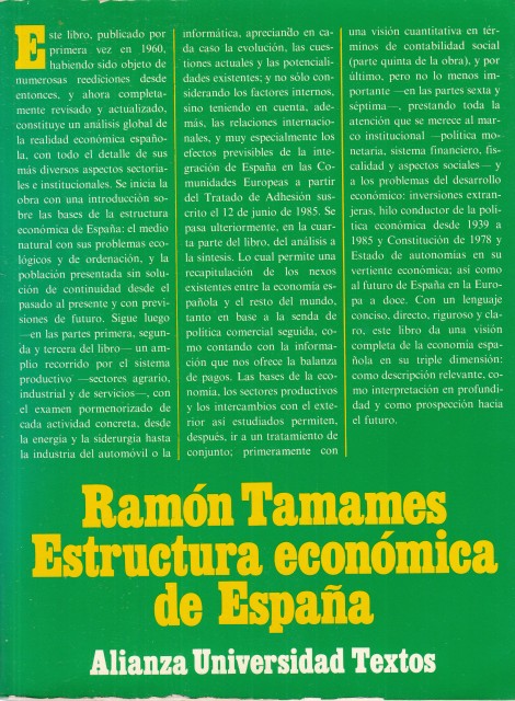ESTRUCTURA ECONÓMICA DE ESPAÑA