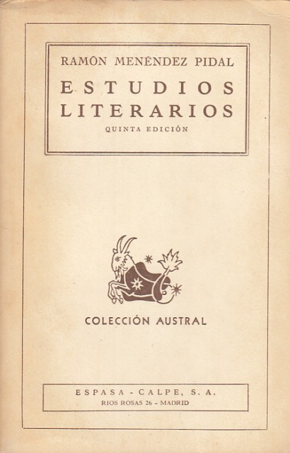 ESTUDIOS LITERARIOS