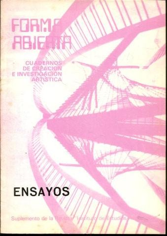 FORMA ABIERTA. ENSAYOS
