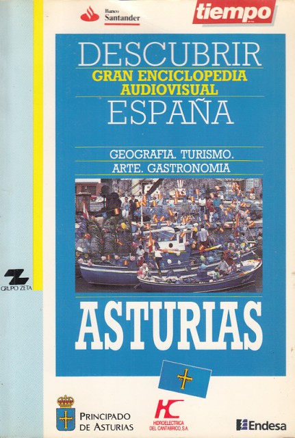 Gran enciclopedia audiovisual descubrir España. Asturias. Geografía, Turismo, Arte, Gastronomia