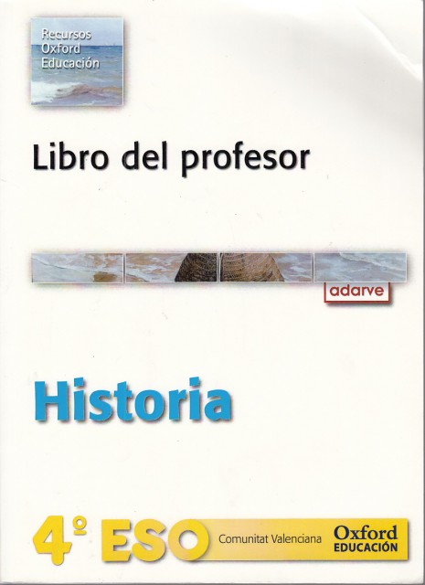 HISTORIA 4 ESO. LIBRO DEL PROFESOR