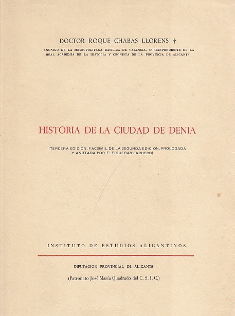 HISTORIA DE LA CIUDAD DE DENIA
