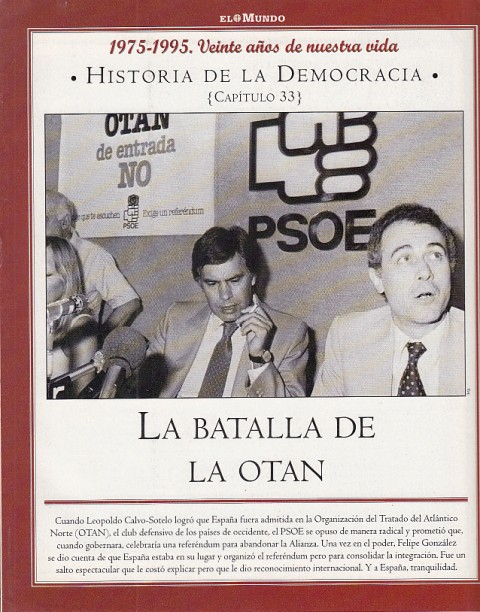 HISTORIA DE LA DEMOCRACIA. 1975-1995. VEINTE AÑOS DE NUESTRA VIDA. …