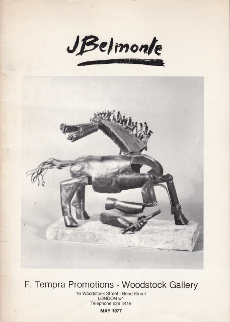 JOSÉ BELMONTE AND SCULPTURES (HOMAGE TO PICASSO)