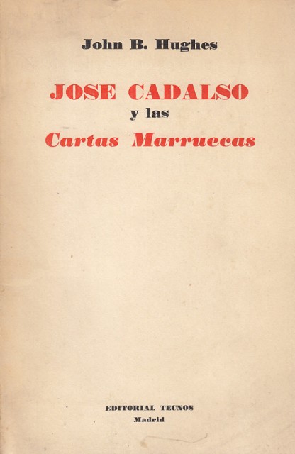 JOSE CADALSO Y LAS CARTAS MARRUECAS