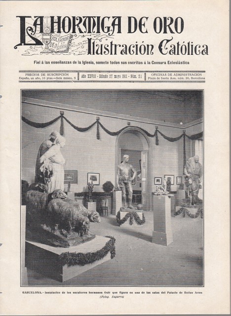 LA HORMIGA DE ORO. ILUSTRACIÓN CATÓLICA Nº21. ALCOY, FIESTA DEL …