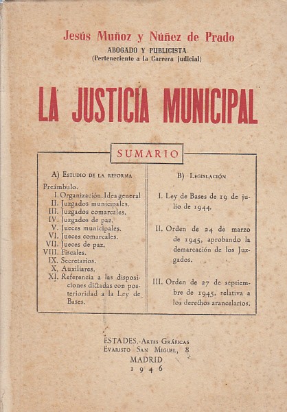 La justicia municipal