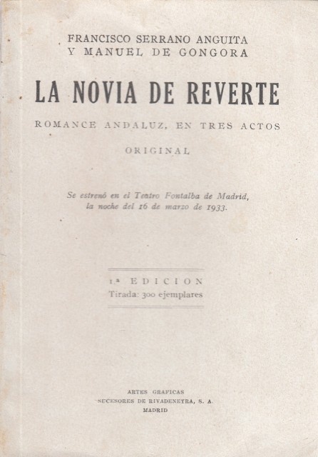 LA NOVIA DE REVERTE