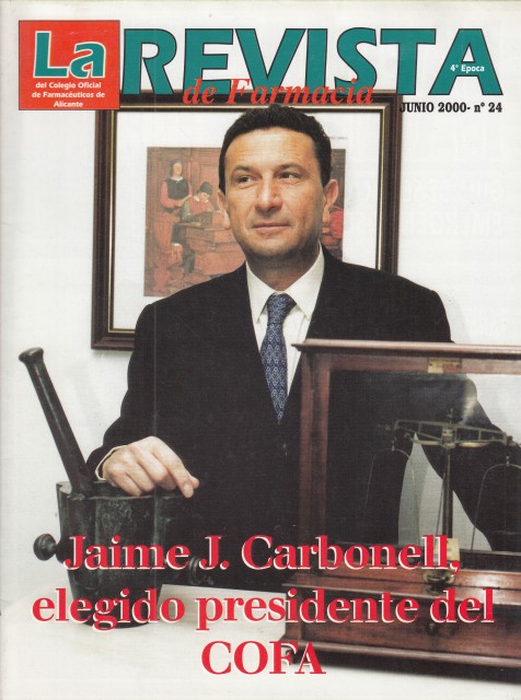 LA REVISTA DE FARMACIA. JUNIO 2000. Nº24. JAIME J. CARBONELL, …