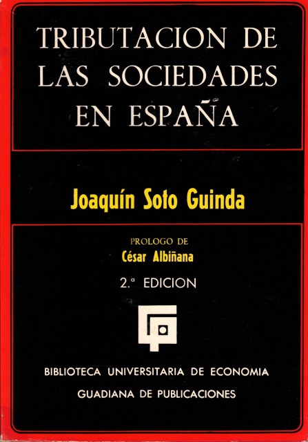 La tributación de las sociedades en España