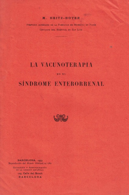 La vacunoterapia en el síndrome enterorrenal