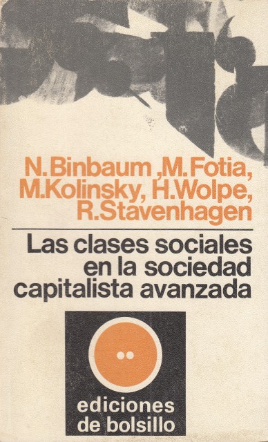 LAS CLASES SOCIALES EN LA SOCIEDAD CAPITALISTA AVANZADA.