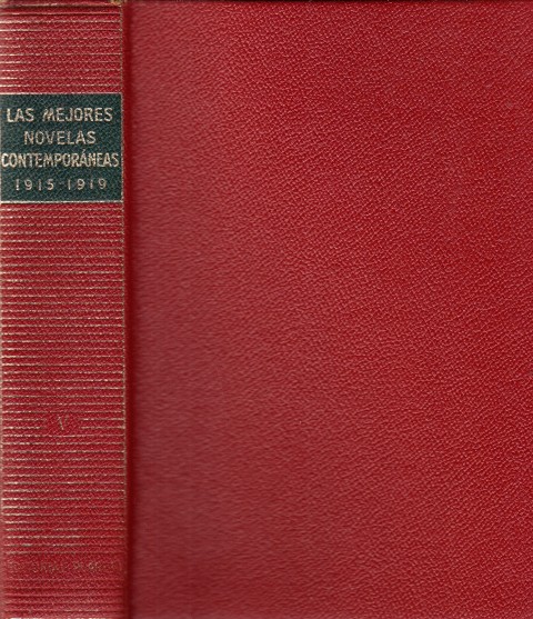 Las Mejores Novelas Conetemporáneas V (1915-1919)