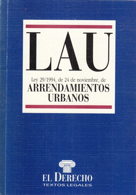 LAU. LEY DE ARRENDAMIENTOS URBANOS