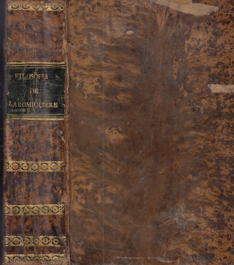 LECCIONES DE FILOSOFIA O ENSAYO SOBRE LAS FACULTADES DEL ALMA. …